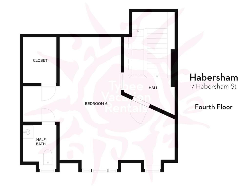 Habersham House Apartment Савана Екстериор снимка